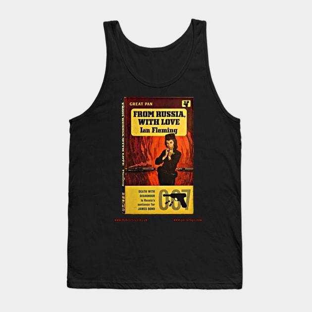 FROM RUSSIA WITH LOVE by Ian Fleming Tank Top by Rot In Hell Club